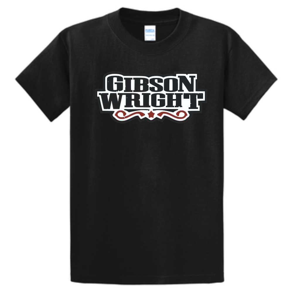 GW Black T-shirt | Gibson Wright